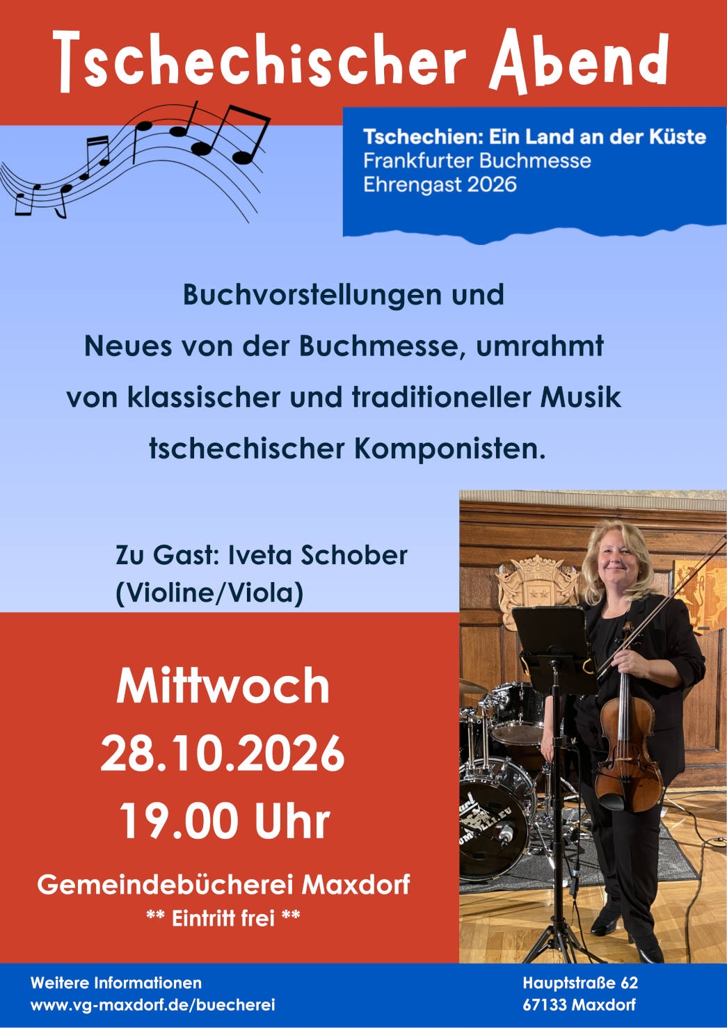 Plakat Tschechicher Abend