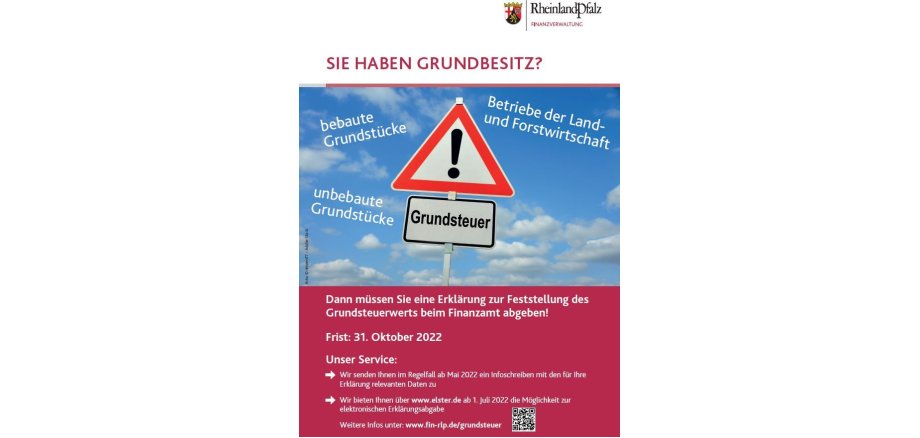 Plakat Grundsteuerreform