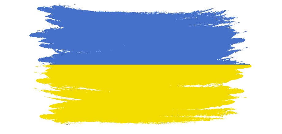 Grafik der ukrainischen Flagge