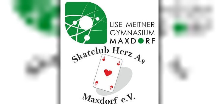Bild mit den Logos vom Lise-Meitner-Gymnasium und SkatclubHerzAs