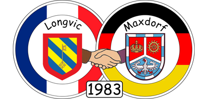 Logo des Partnerschaftsvereins Longvic-Maxdorf