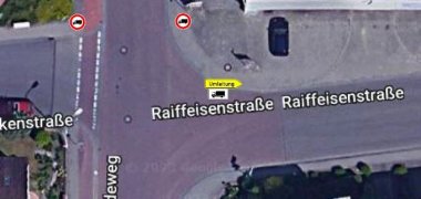 Luftbild Heideweg raiffeisenstrasse