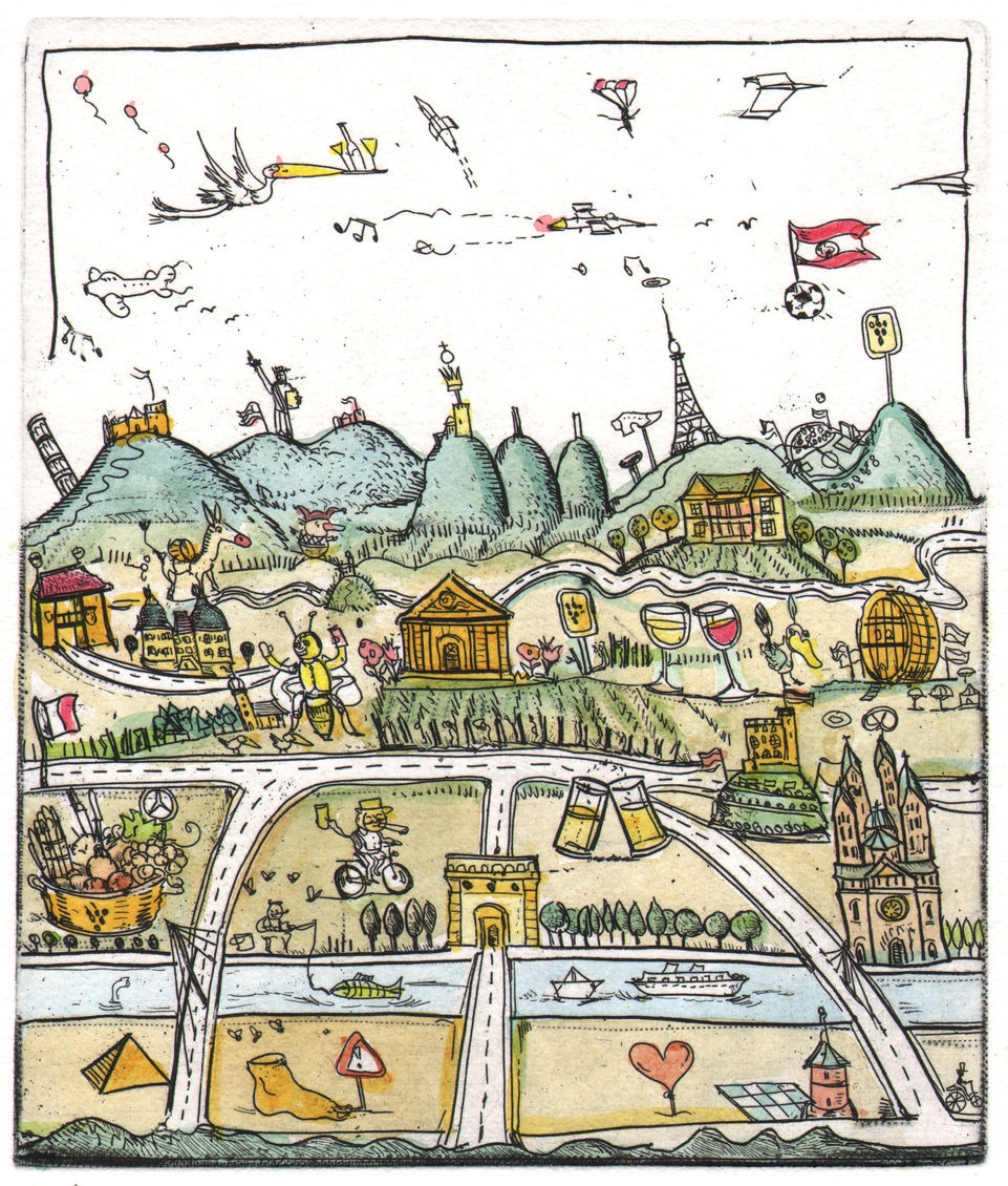 Grafik von Armin Hott