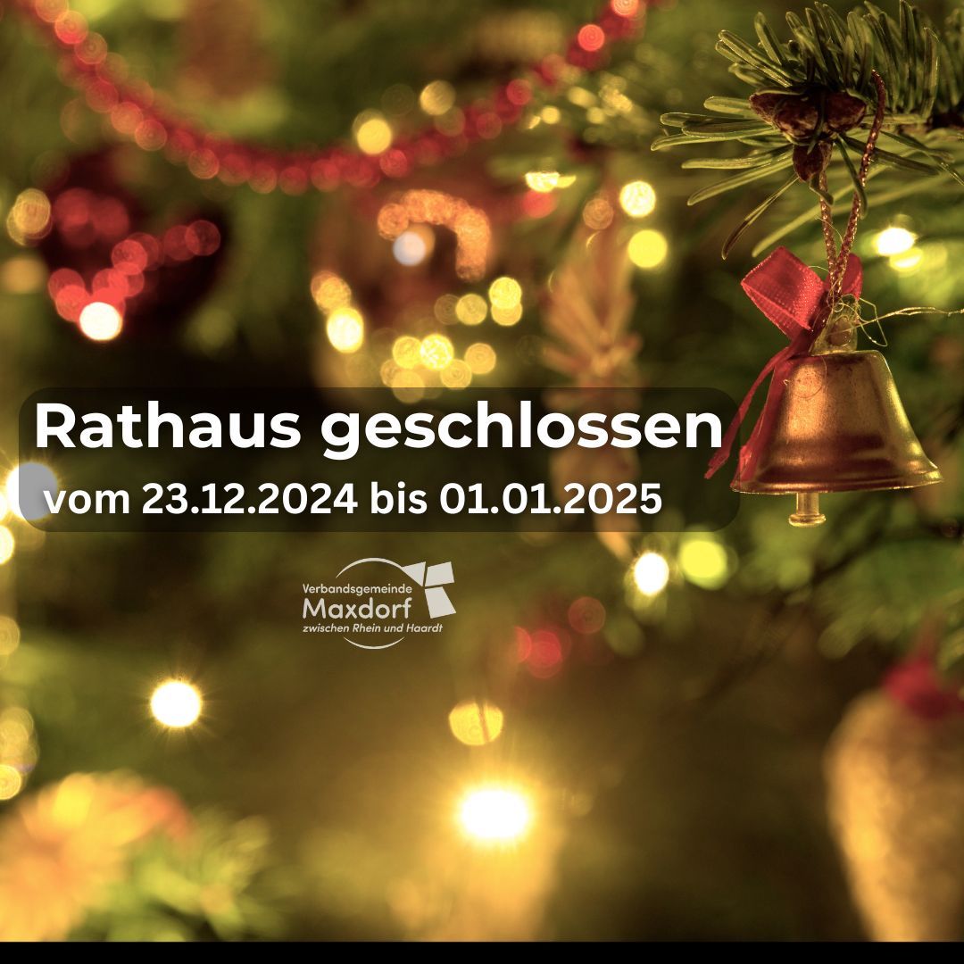 Öffnungszeiten Weihnachten Neujahr 2024