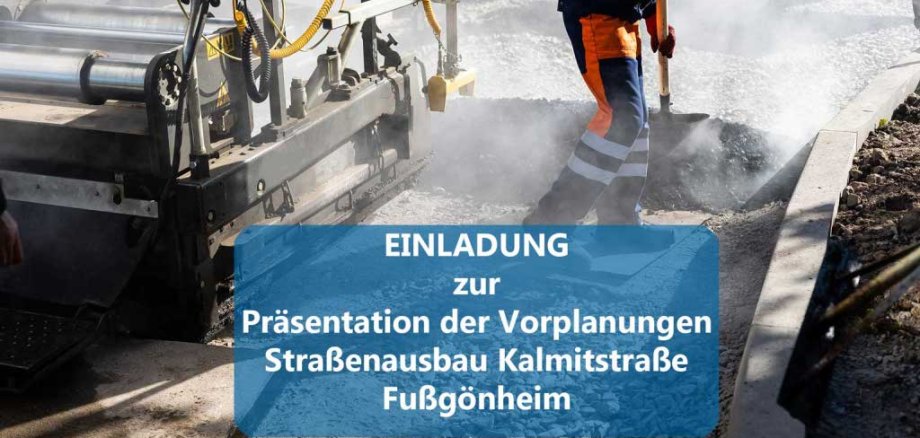 Nahaufnahme con Bauarbeitern bei der Asphaltierung einer Straße
