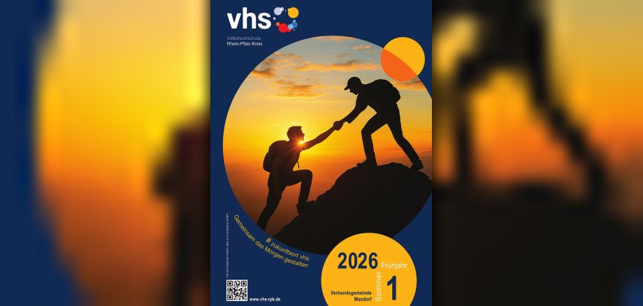 Deckblatt VHS Kursprogramm 1 Halbjahr 2026