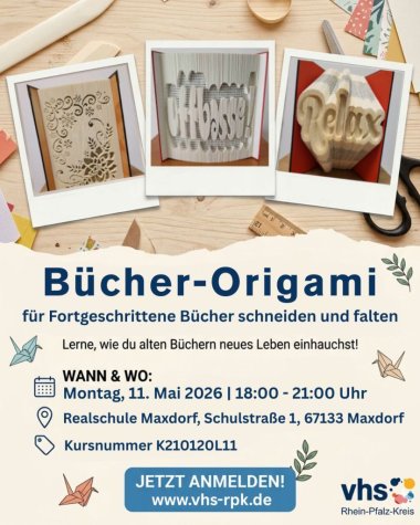 Bücher-Origami - 1 Bücher-Origami - 1
