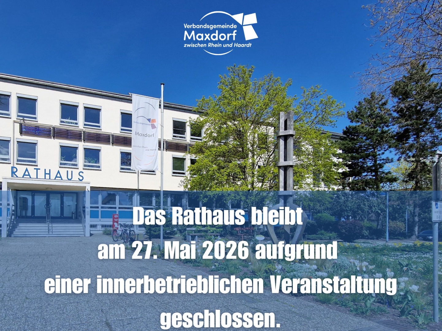 Rathaus geschlossen