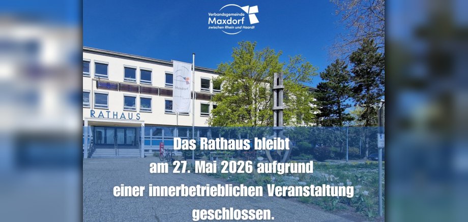 Rathaus geschlossen