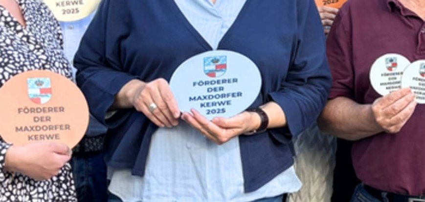 Plaketten Förderer Maxdorfer Kerwe