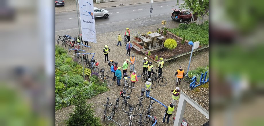 Archivfoto vom Stadtradel Event des Seniorenbeirates 2024