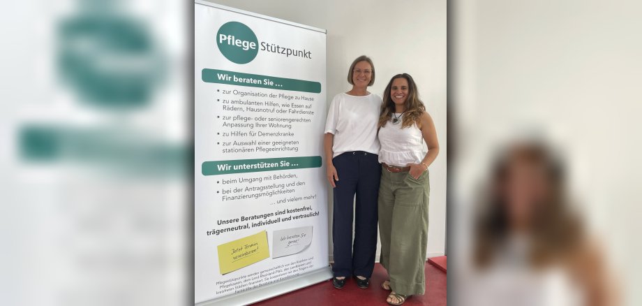 Team Pfelegestützpunkt Lambsheim-Hessheim, Frau Heine und Frau Schwarz