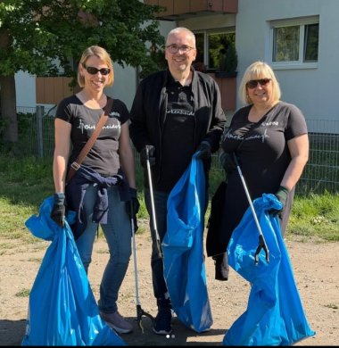 Foto vom Dreck-Weg-Tag am 25. April 2026 CDU Birkenheide